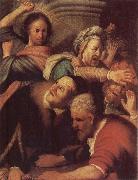 REMBRANDT Harmenszoon van Rijn Christ Driving the Money-changers from the Temple France oil painting artist